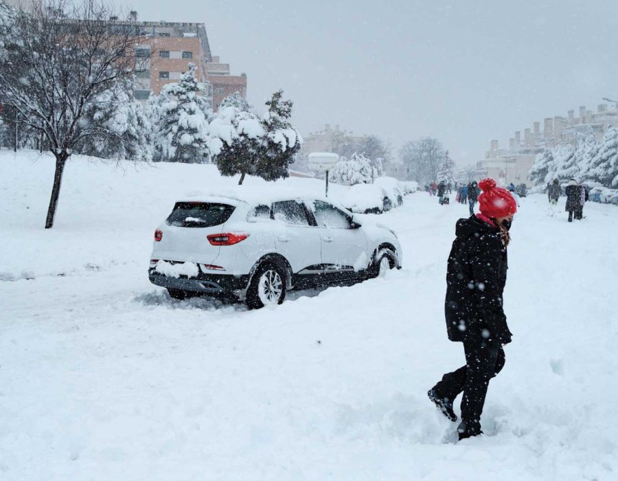 Fuera de Madrid: Incidencias causadas por el temporal Filomena